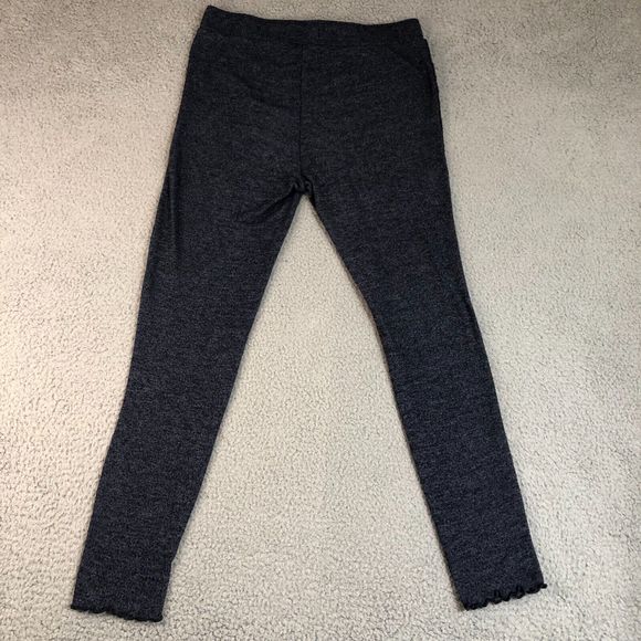 Abercrombie & Fitch Leggings Womens Medium Blue Yoga‎ Gym Solid Straight Leg - Picture 3 of 6
